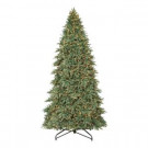 12 ft. Pre-Lit Midnight Spruce Artificial Christmas Tree with SureBright Clear Lights