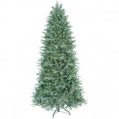 7.5 ft. Pre-Lit LED Just Cut Deluxe Aspen Fir Artificial Christmas Tree with Color Choice Lights