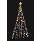 7 ft. Cone Tree with 140 Multi-Color Lights