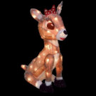 18 in. Pre-Lit 3D Sculpture of Clarice the Reindeer