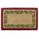 Holly Ivory Tan 22 in. x 36 in. Coir Comfort Mat