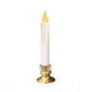 9.25 in. Battery Operated LED Light Window Candle with Timer (3-Pack)