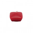 1.75 in. Red Square Floating Candles (12-Box)