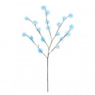 30 in. Battery-Operated Blue LED Micro Mini Twig Tree