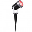 3.54 in. Red LED Outdoor Spot Light