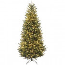 7.5 ft. Natural Fraser Slim Fir Artificial Christmas Tree with Clear Lights