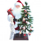 20 in. Traditional Santa with List