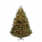 12 ft. Natural Fraser Medium Fir Artificial Christmas Tree with 1200 Clear Lights
