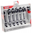 Connecticut Team Candy Cane Ornaments (6-Pack)